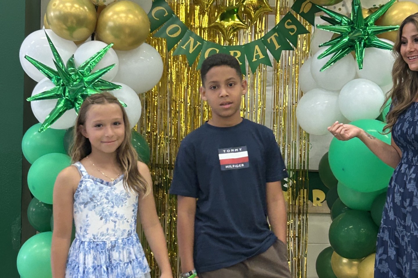 Congrats 5th Grade - <p>We are so proud of all our 5th grade Otters! We had a wonderful ceremony as we celebrated our 5th graders moving on to Middle School. We also had returning High School Seniors lead our clap out. It was an amazing morning! We wish all the best luck to our 5th graders and graduating Seniors.&nbsp;</p>