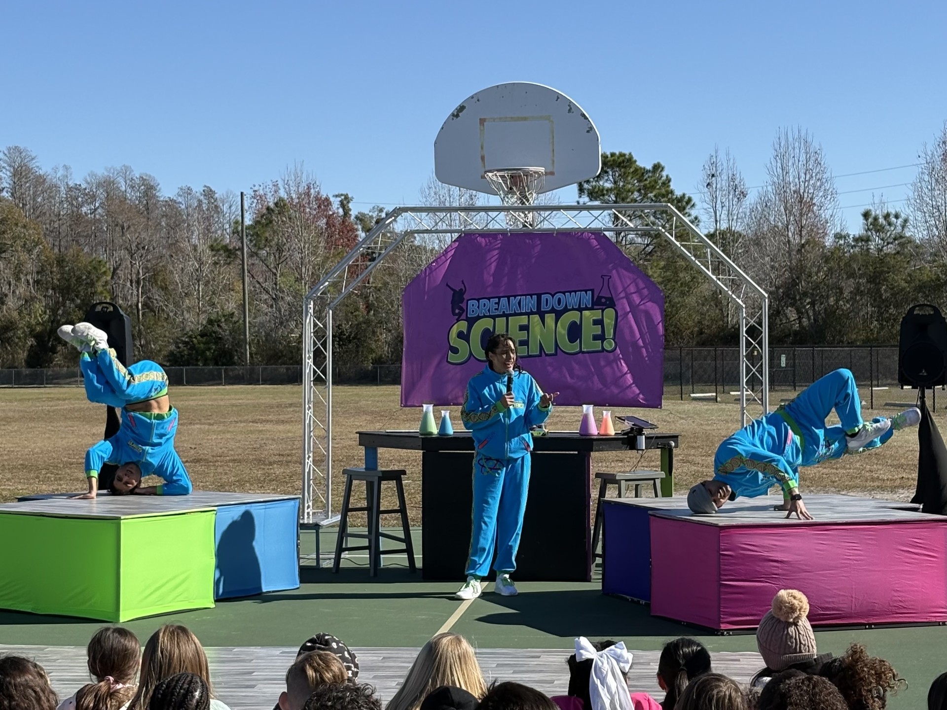 We Flip - <p>We were so excited to welcome “WE FLIP” on our campus last week. Our Otters had an amazing time breakin down science with WE FLIP break dancers.</p>