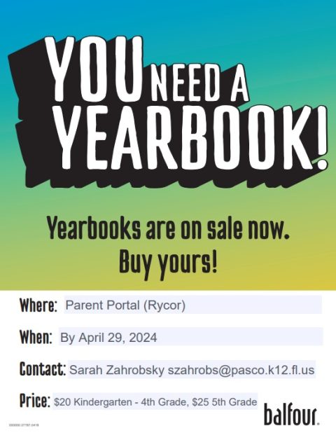 Yearbooks On Sale Now! 